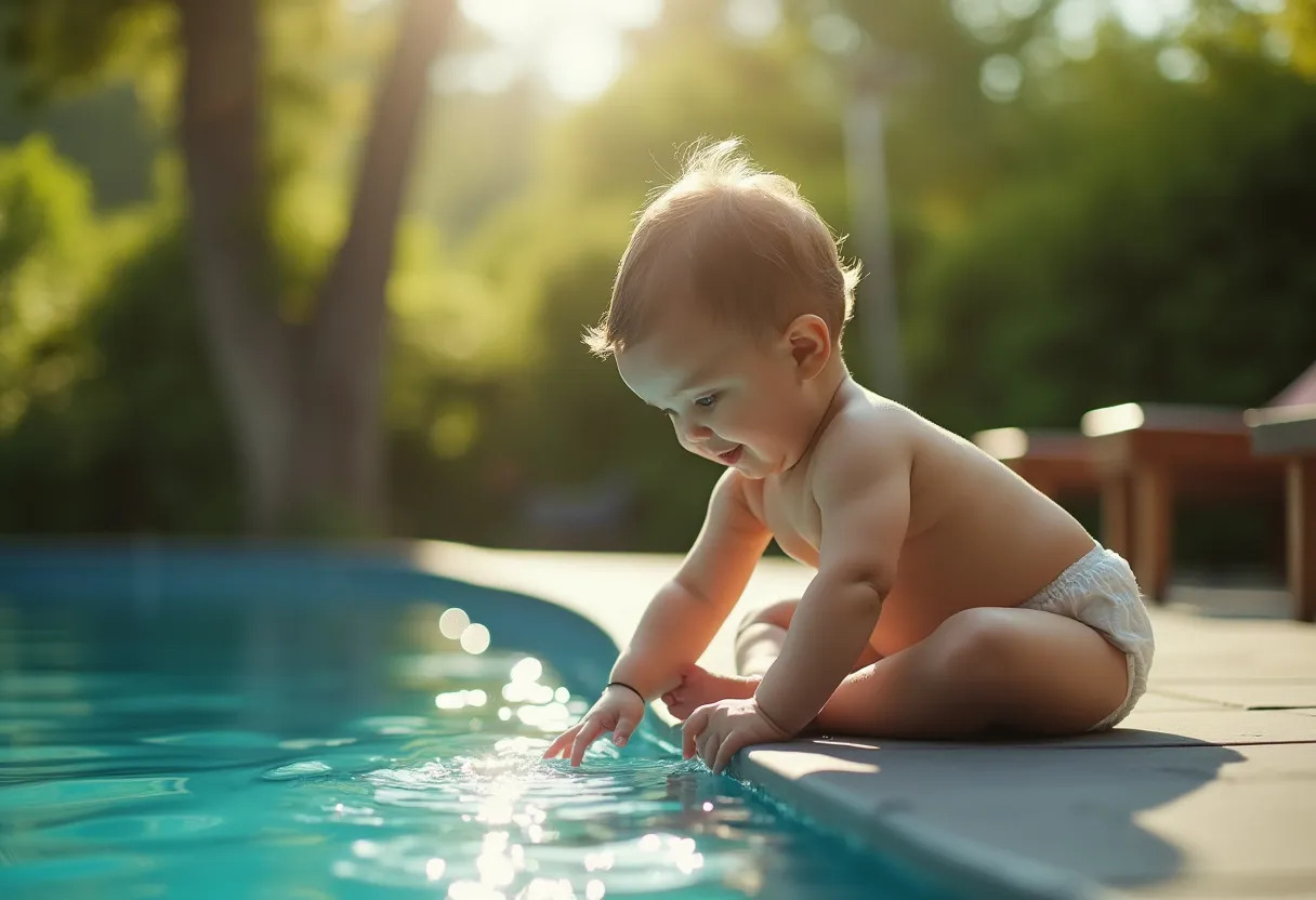 bébé piscine