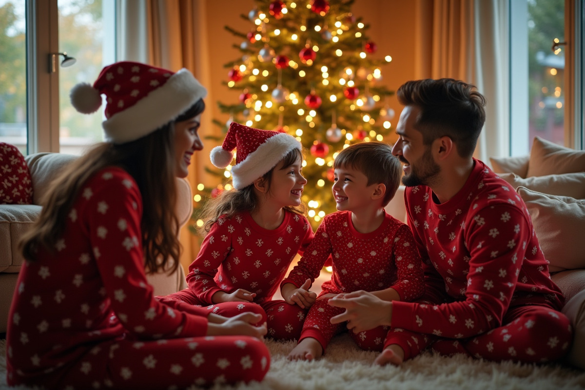 famille noël