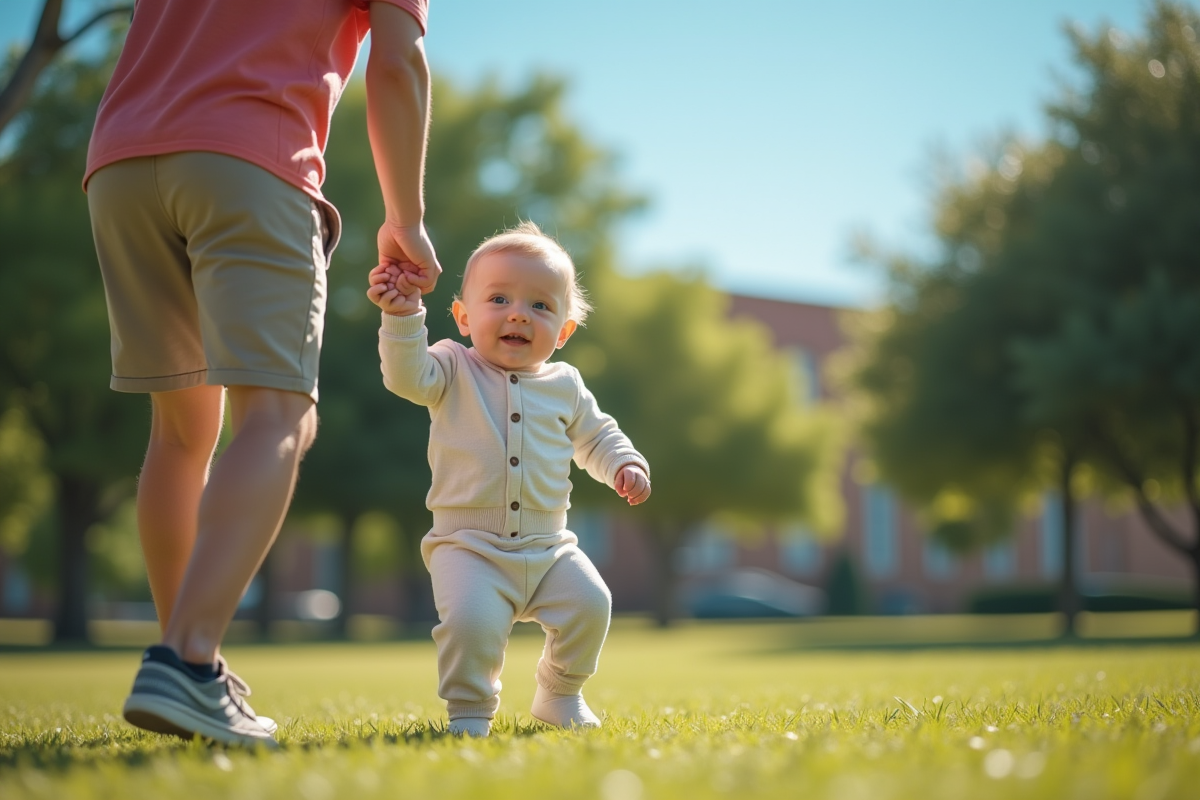 enfant marche